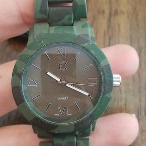 Charming Charlie Women's Camo Watch